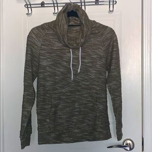 Green Cowlneck Sweater!